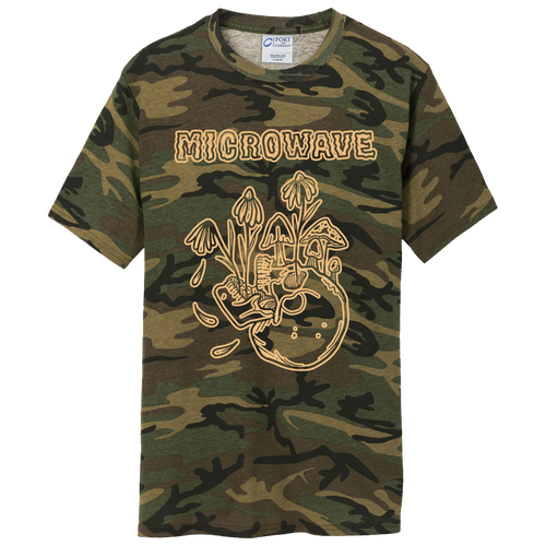 Mushroom Skull Camo T Shirt